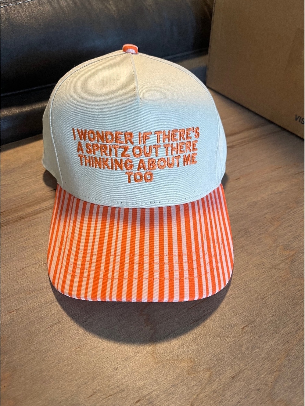 Ruby Moon canvas trucker hat